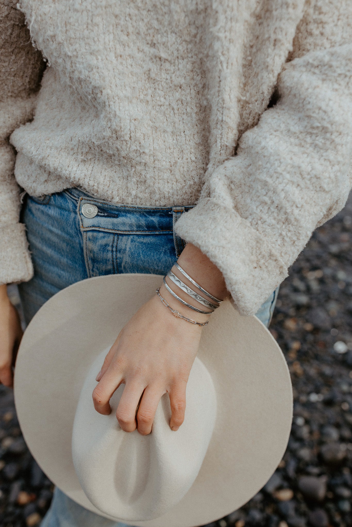 Polaris Paperclip Bracelet