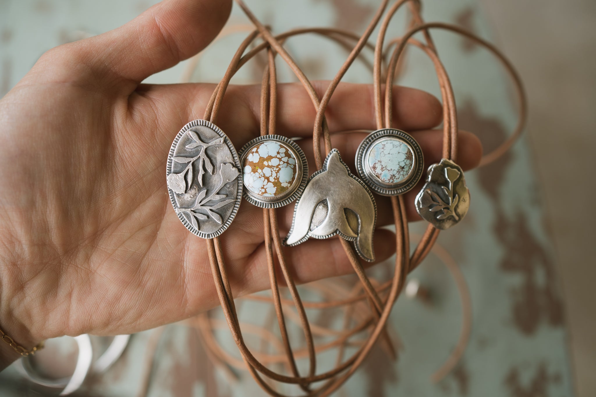 Arctic Poppy Bolo.