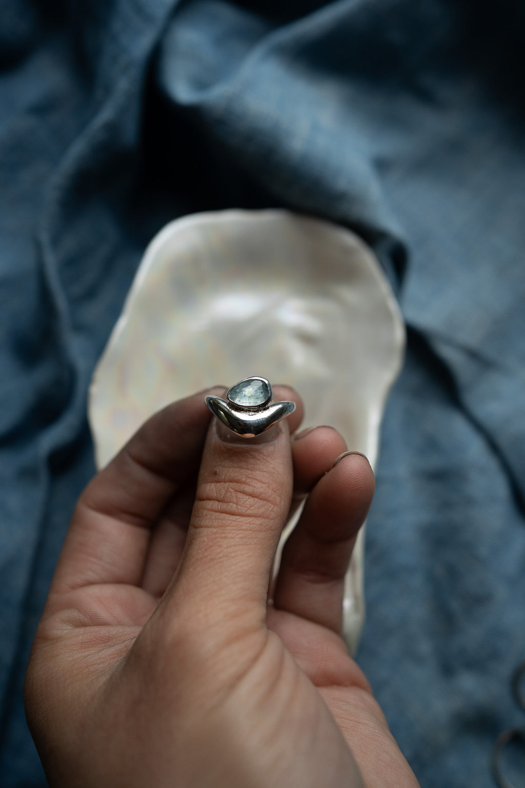 Wave Ring Size 8.