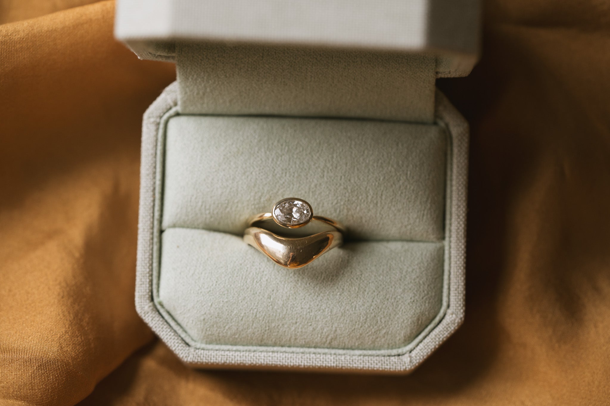 Sage 1 ct. Lab Grown Engagement Ring