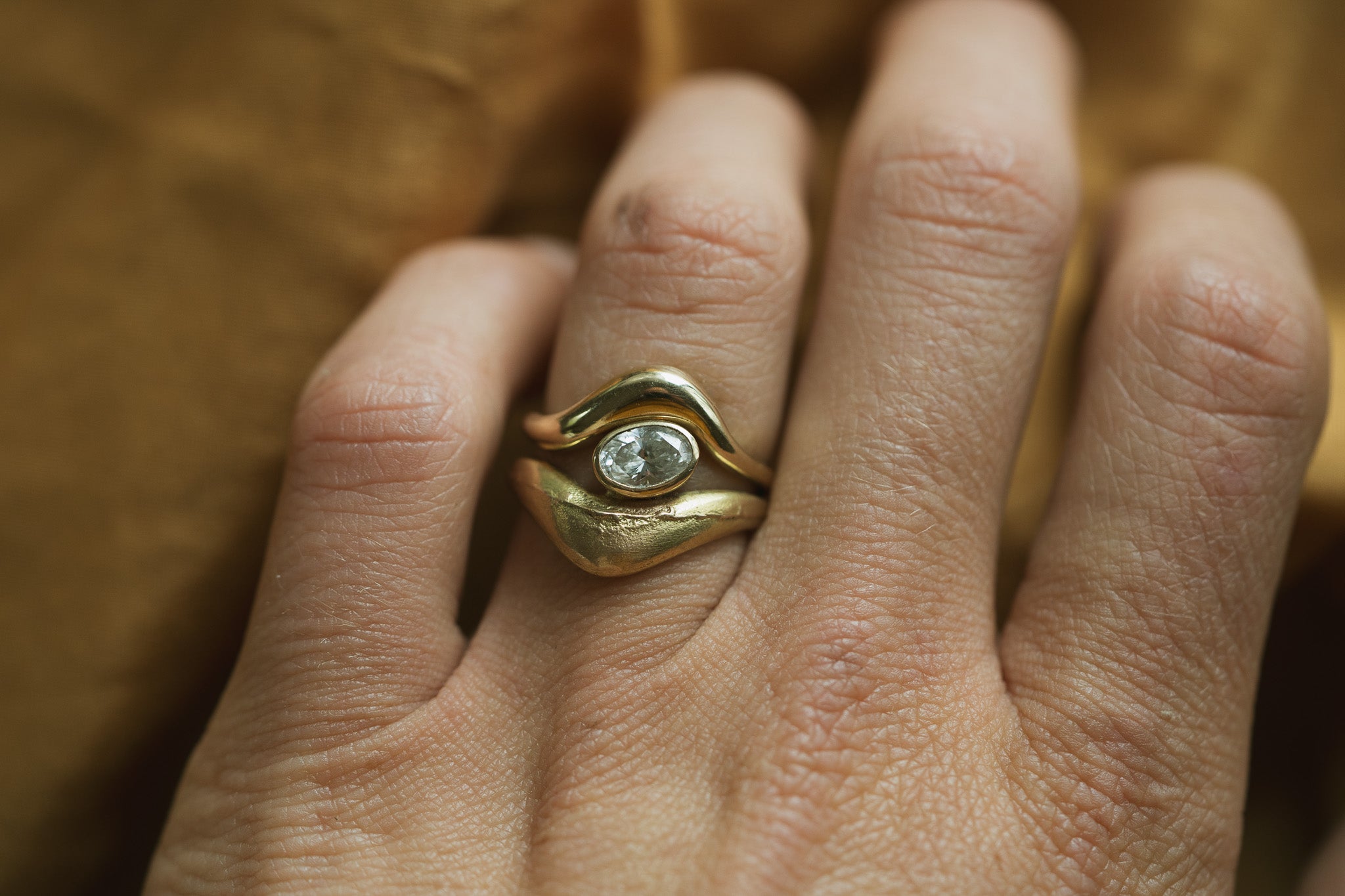 1 Ct WAVE Ring.