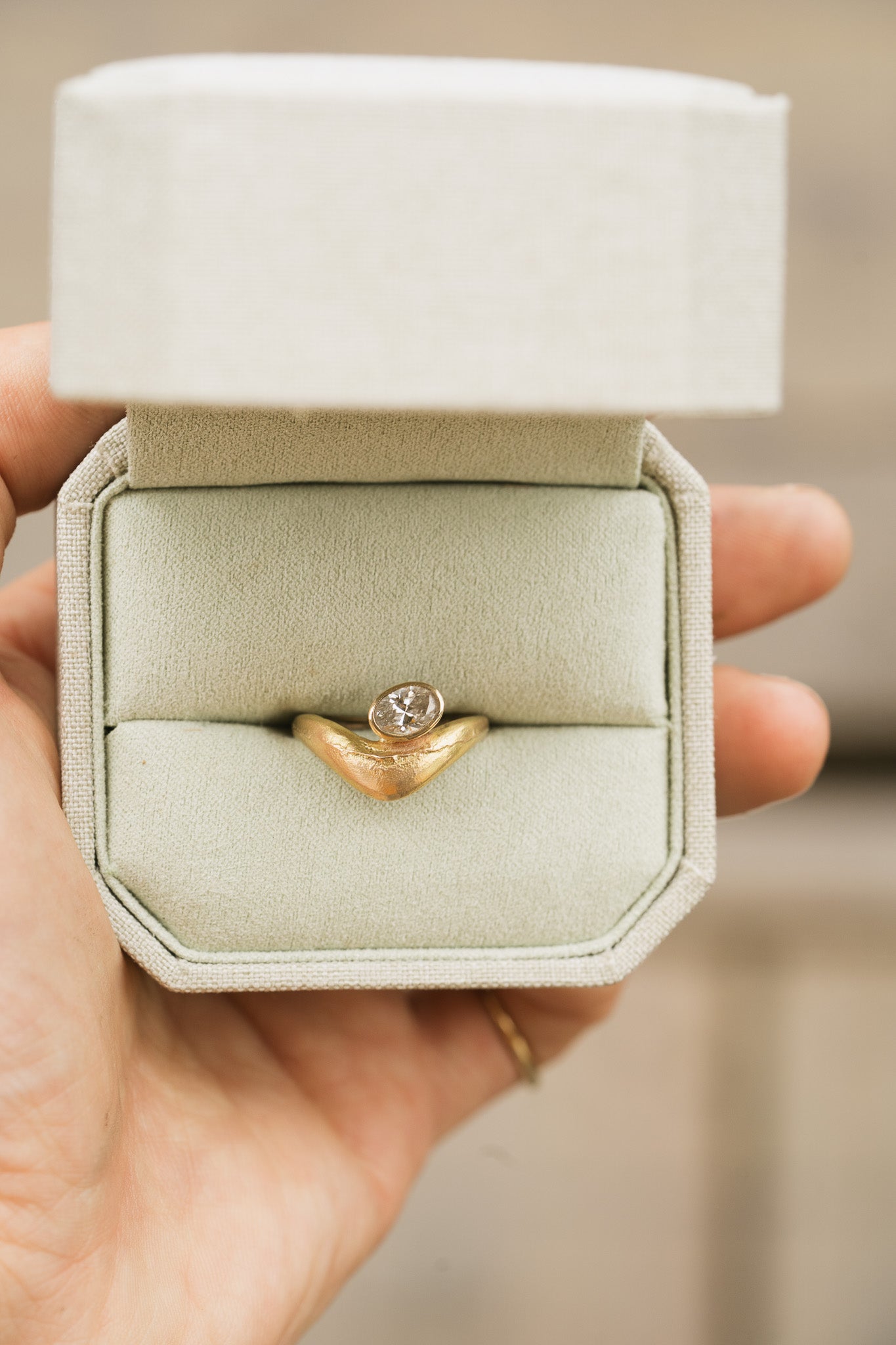 1 Ct WAVE Ring.