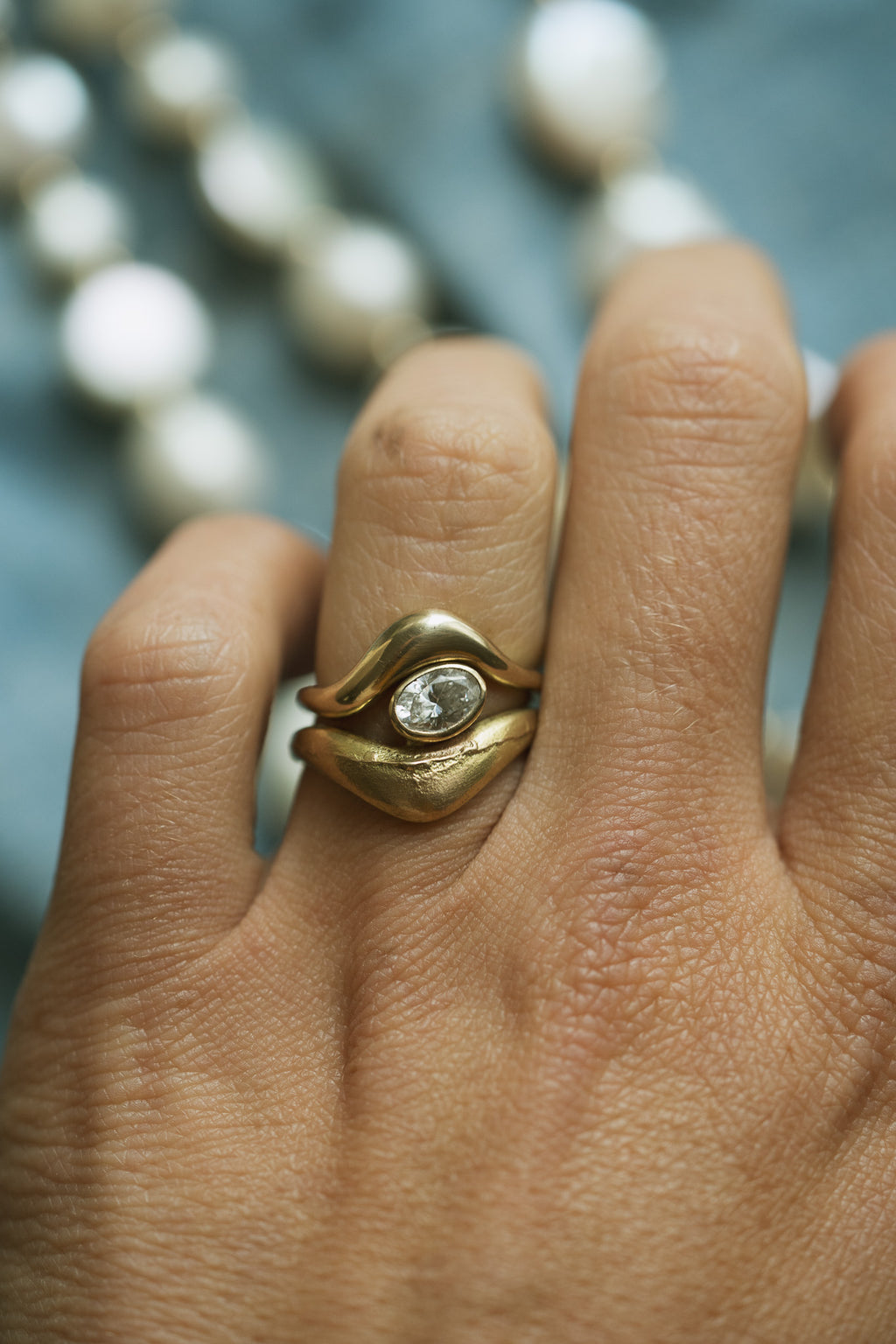1 Ct WAVE Ring.