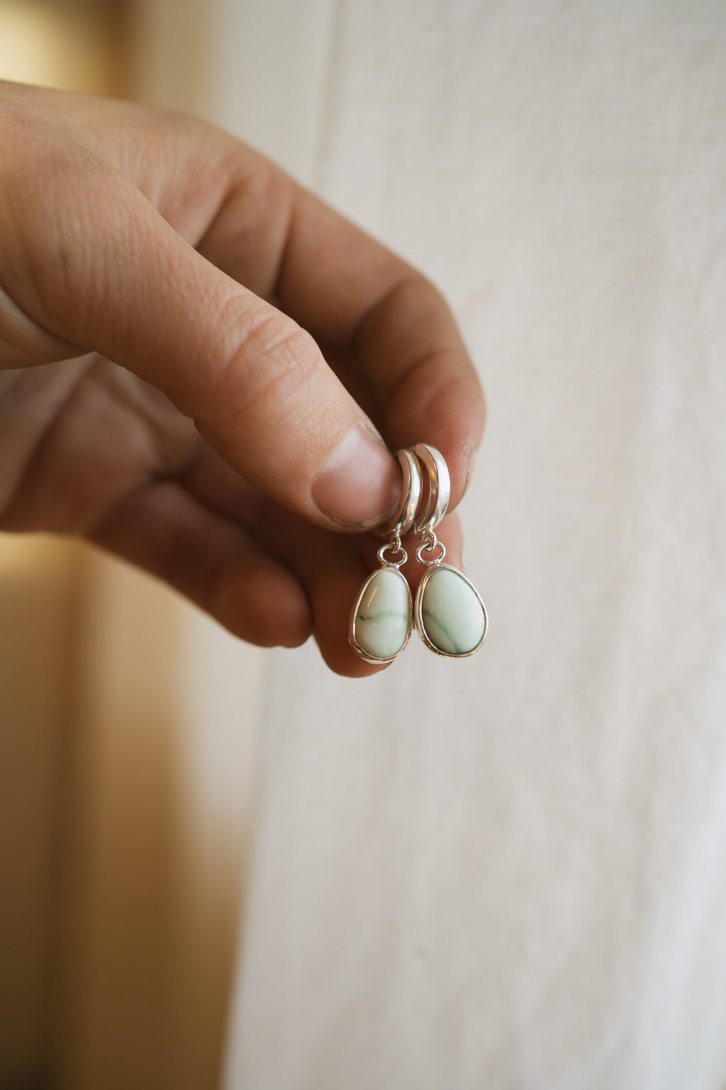 Palmino Turquoise Huggies.