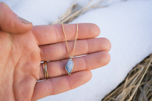 Opal Necklace - 14k Gold